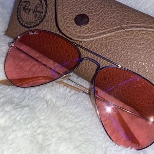 Ray-ban pink sunglasses